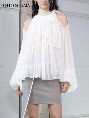 Off-the-shoulder Pullover Top