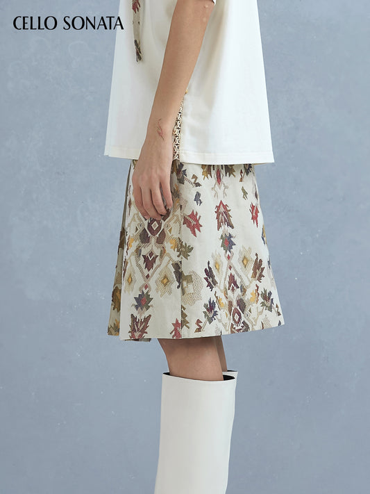 Moroccan Patterns Skirt