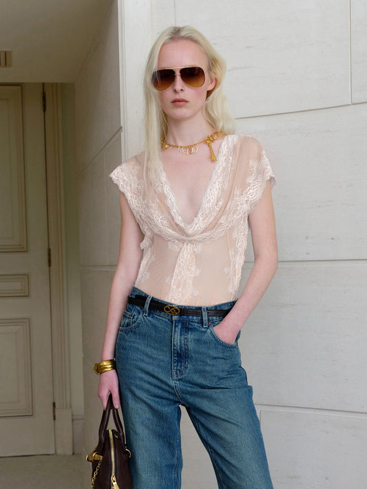 Lace Bodysuit Base Top