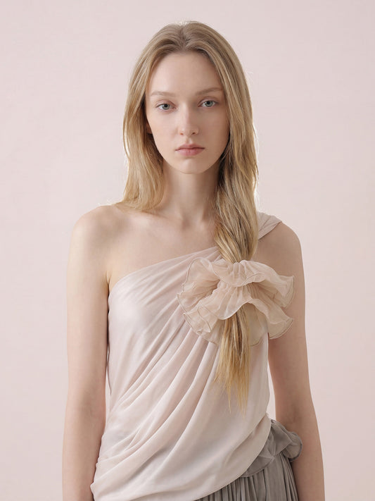 Pleated Scrunchie