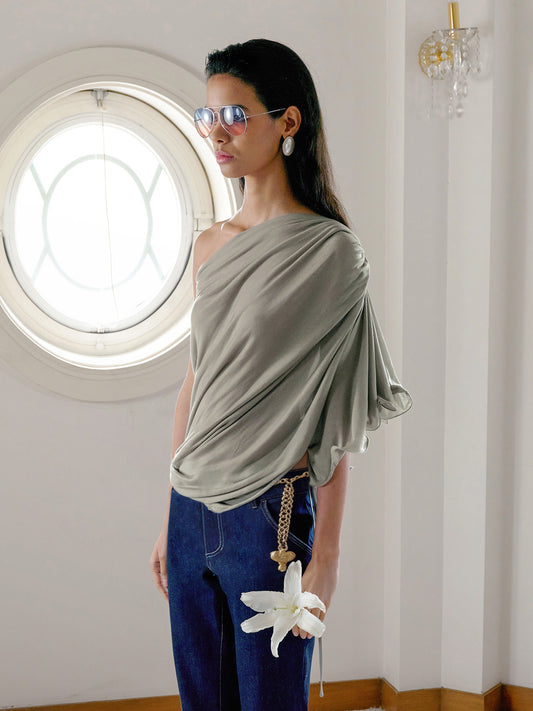 One-Shoulder Top