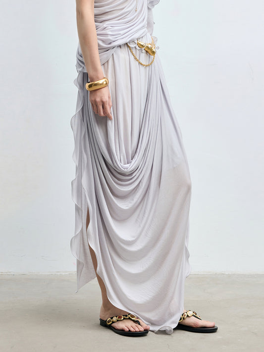 Asymmetric Deconstructed Skirt