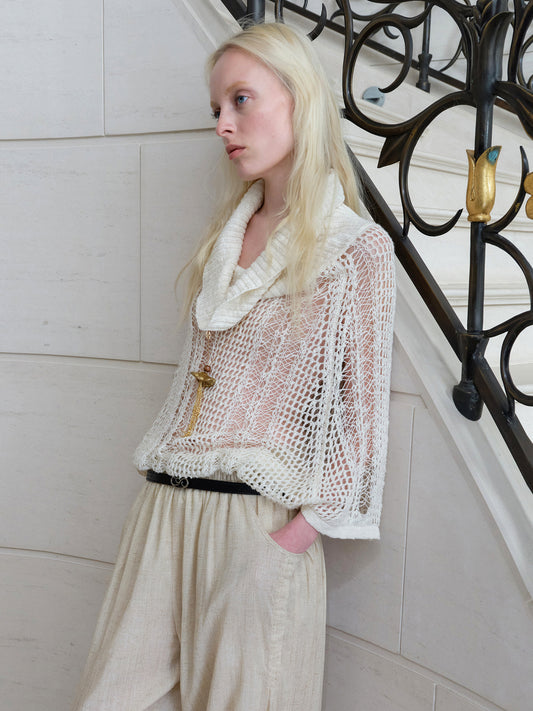 Cape Knit Top