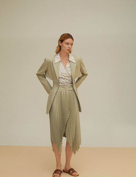 Waist suit jacket