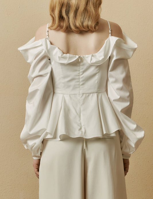 Draped top